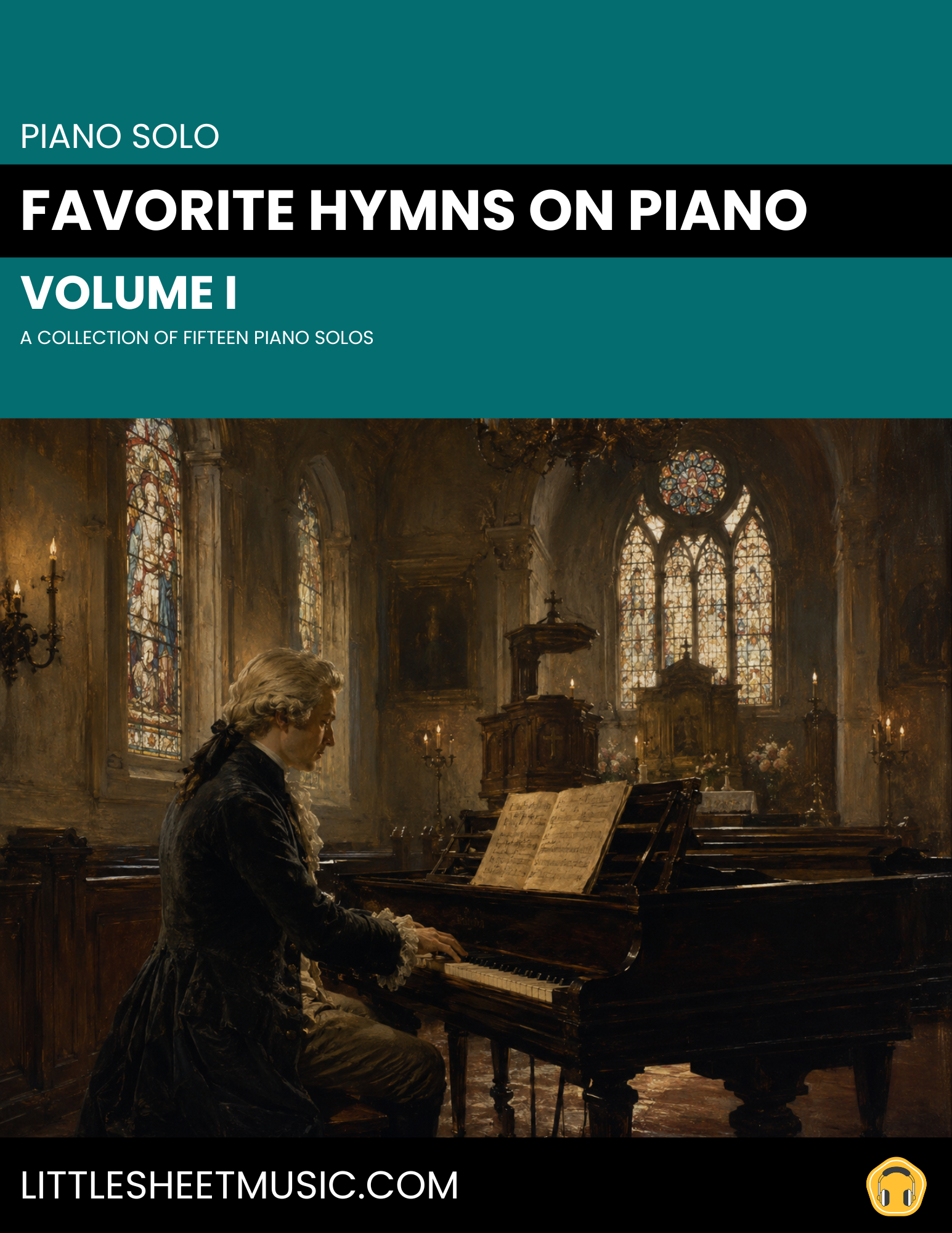 Favorite Hymns On Piano (Volume I) - A Collection of Fifteen Piano Solo
