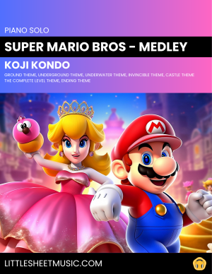Super Mario Bros - MEDLEY (Piano Solo)