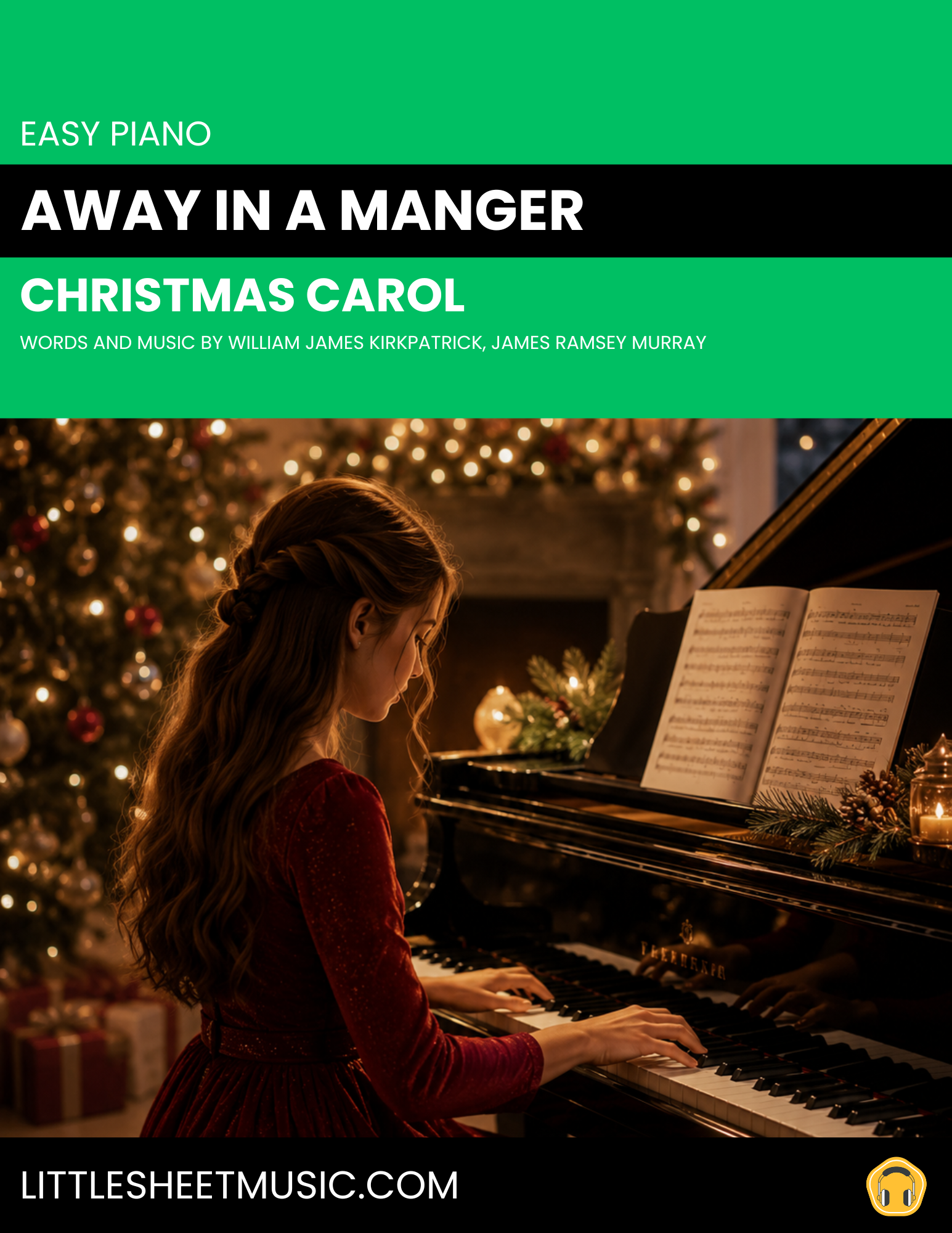 Away In A Manger (Easy Piano)