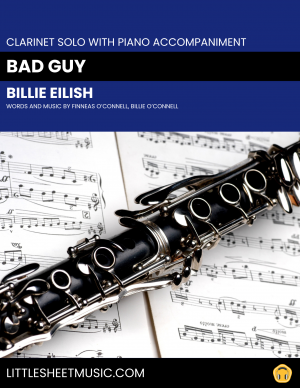 Billie Eilish - Bad Guy (Clarinet Solo)