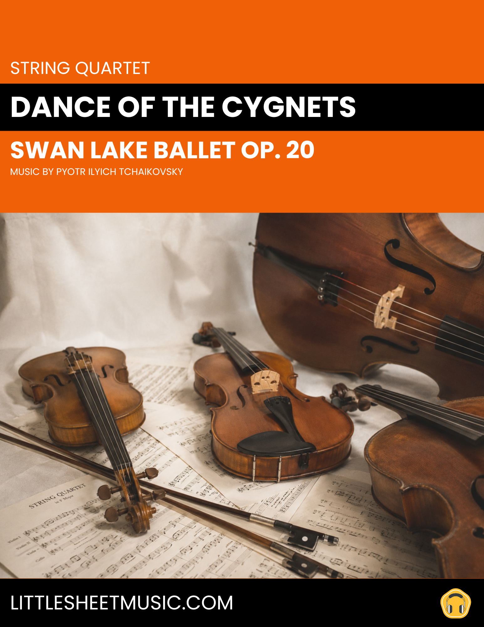 Pyotr Ilyich Tchaikovsky - Dance Of The Cygnets (String Quartet)