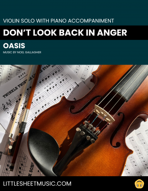 Oasis - Don't Look Back In Anger (Violin Solo)