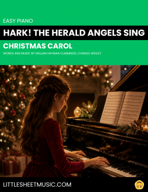 Hark! The Herald Angels Sing (Easy Piano)
