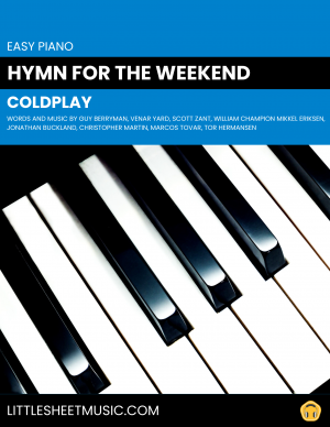 Coldplay - Hymn For The Weekend (Easy Piano)