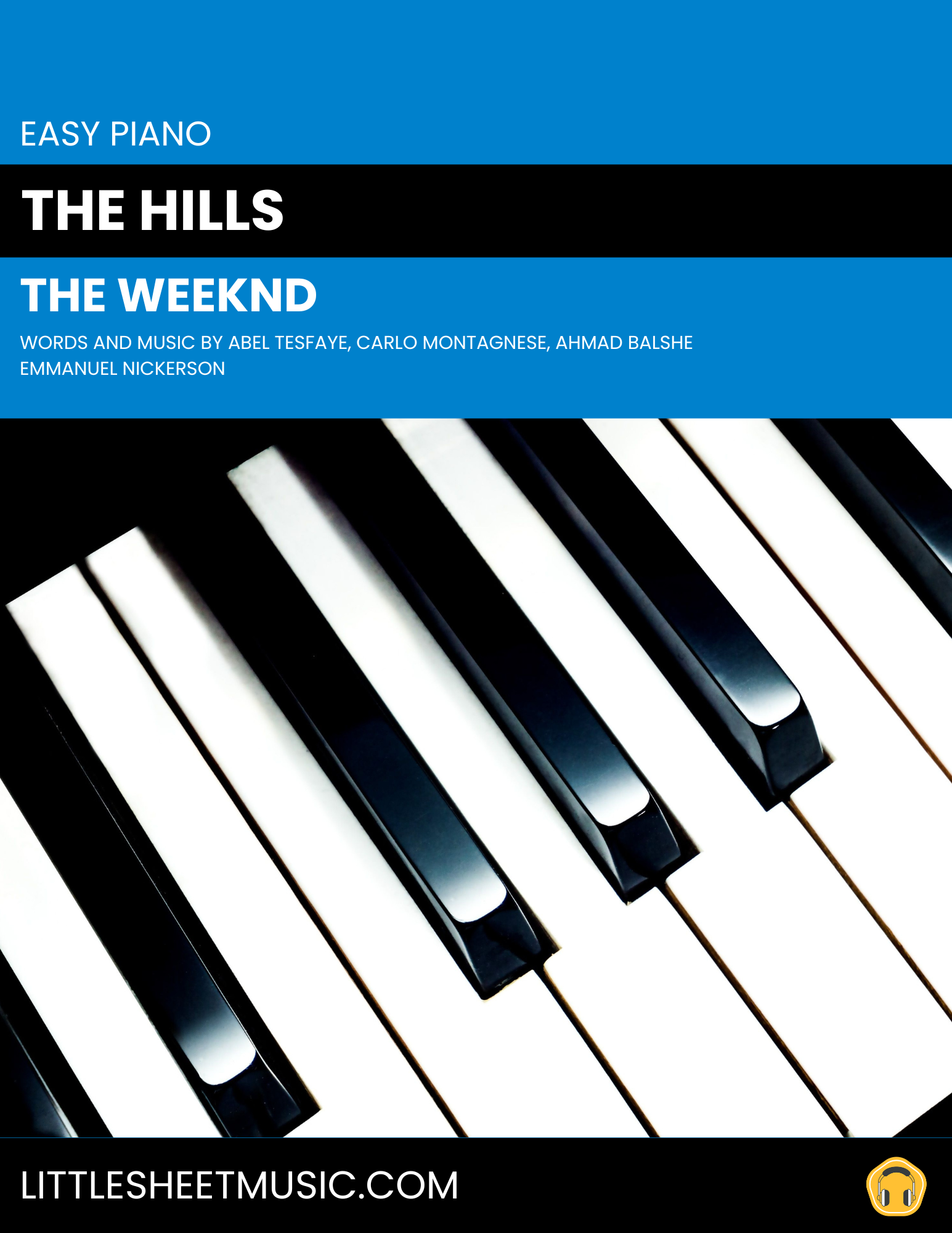 The Weeknd - The Hills (Easy Piano)