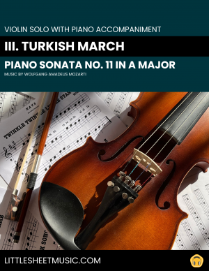 Wolfgang Amadeus Mozart - Turkish March (Violin Solo)