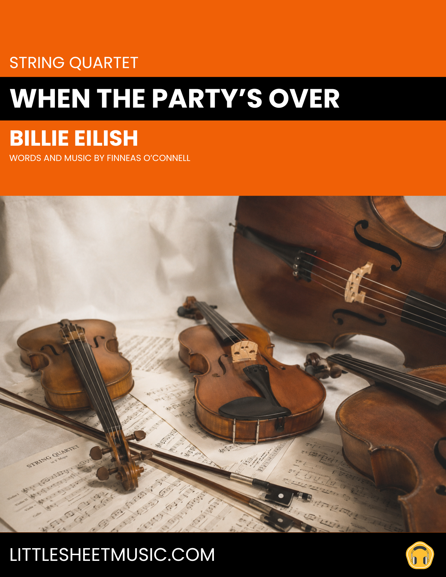 Billie Eilish - When The Party's Over (String Quartet)
