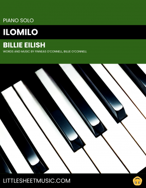 Billie Eilish - Ilomilo (Piano Solo)
