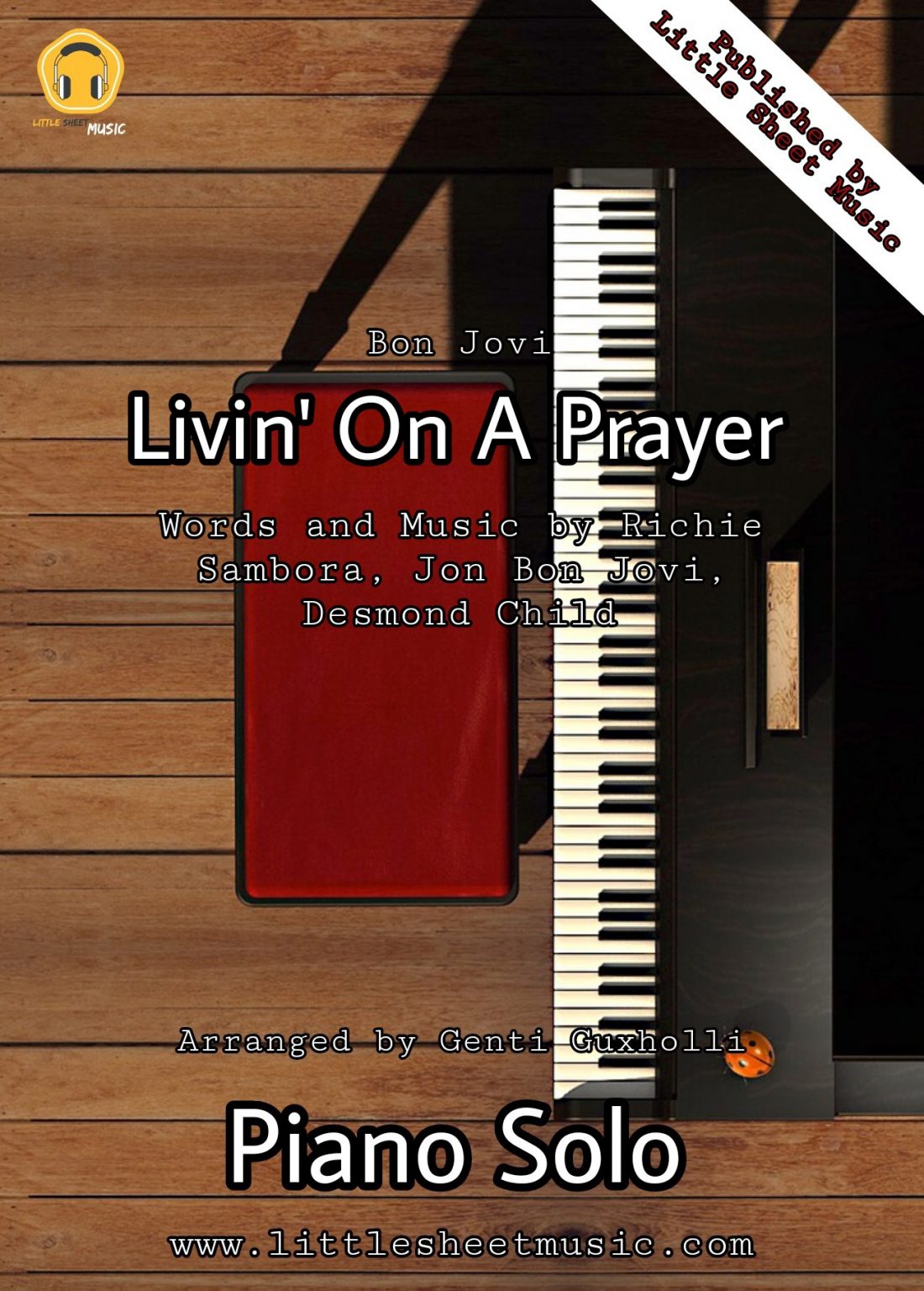 Bon Jovi – Livin’ On A Prayer (piano Solo) – Littlesheetmusic