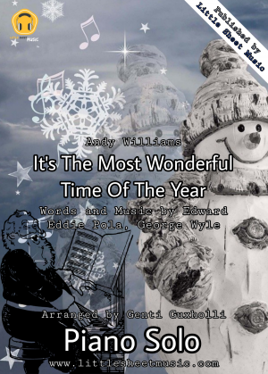 Andy Williams - It's The Most Wonderful Time Of The Year (Piano Solo)