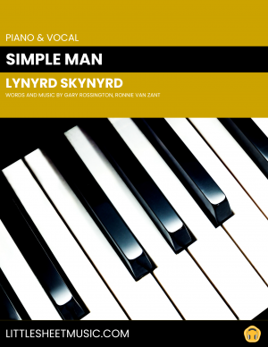 Lynyrd Skynyrd - Simple Man (Piano & Vocal)